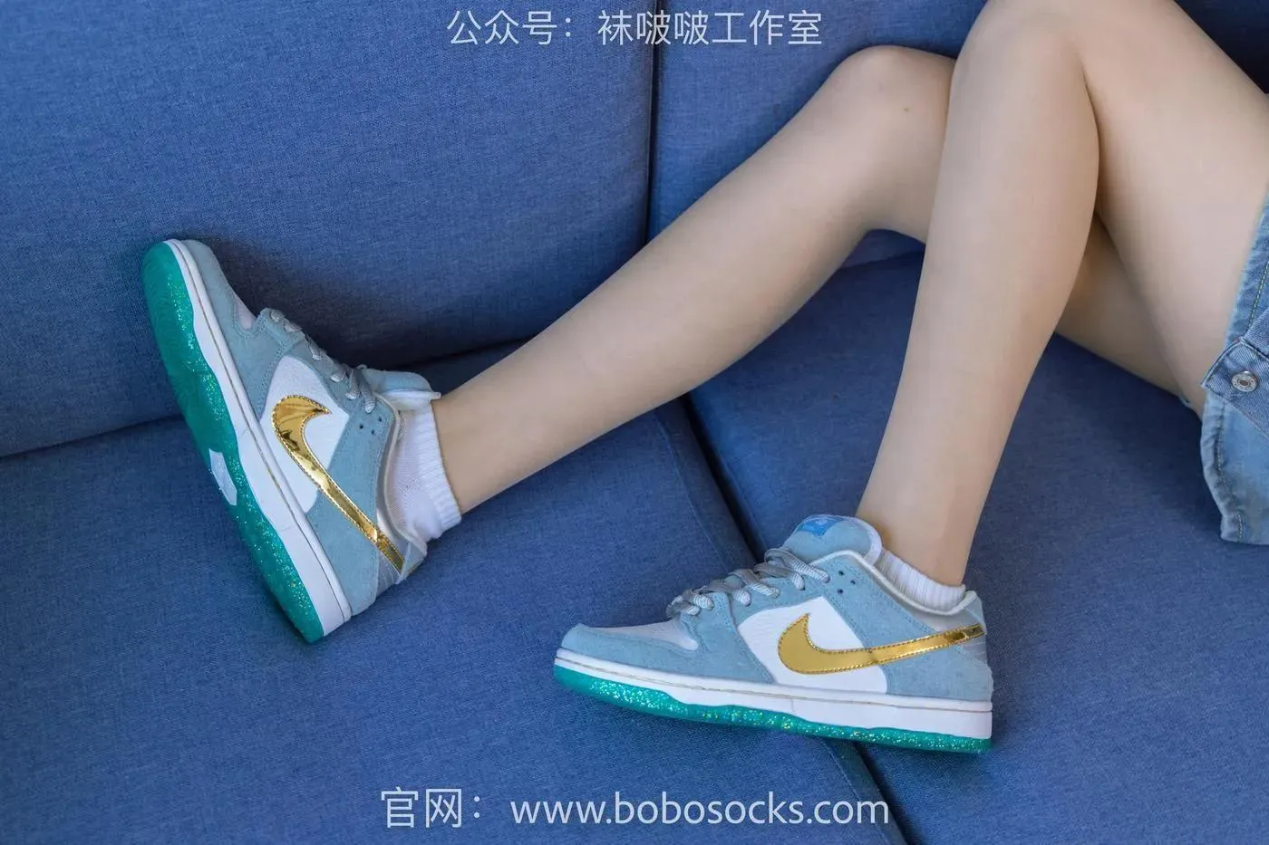 [BoBoSocks袜啵啵]NO.123 小甜豆-板鞋、白棉袜、肉丝 [140P]插图7